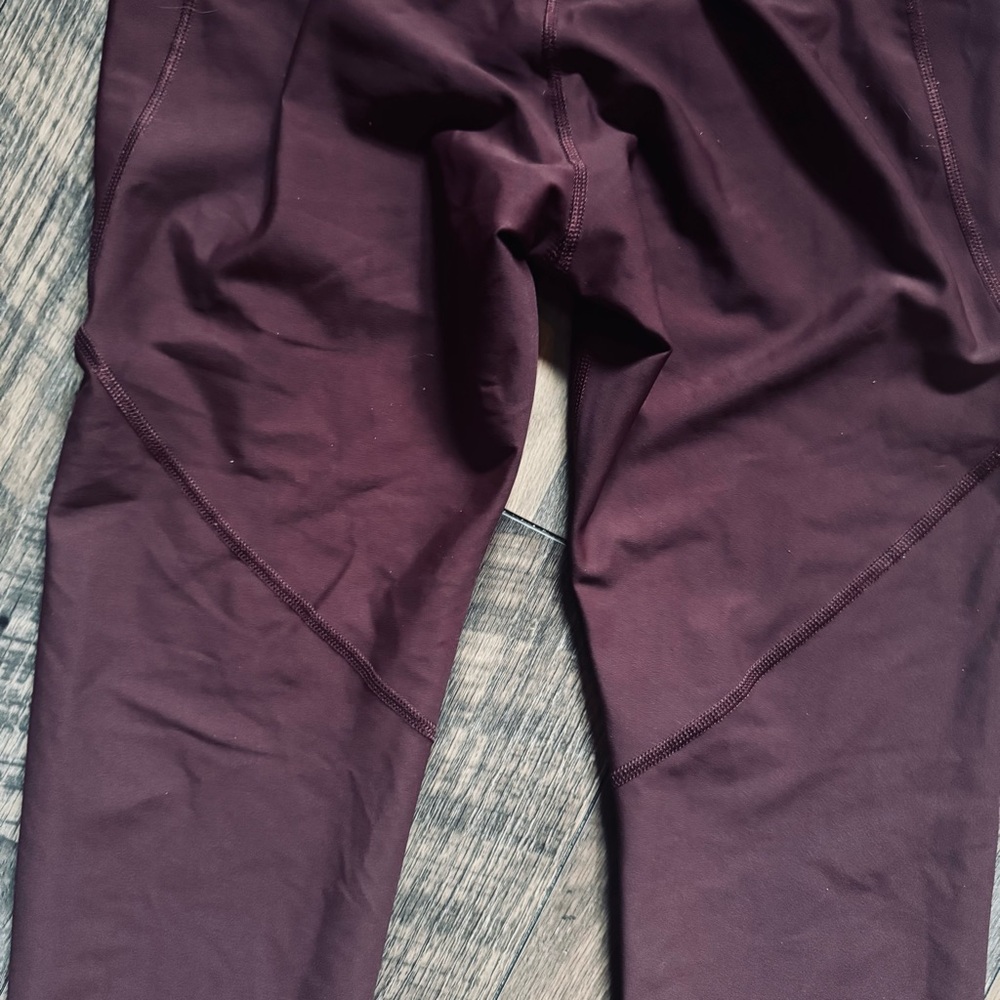 Maroon ON Powersoft High-Waisted Leggings - Picture 5 of 9